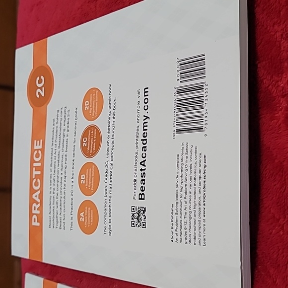 Beast Academy Math Practice 2C level Book - Picture 2 of 4